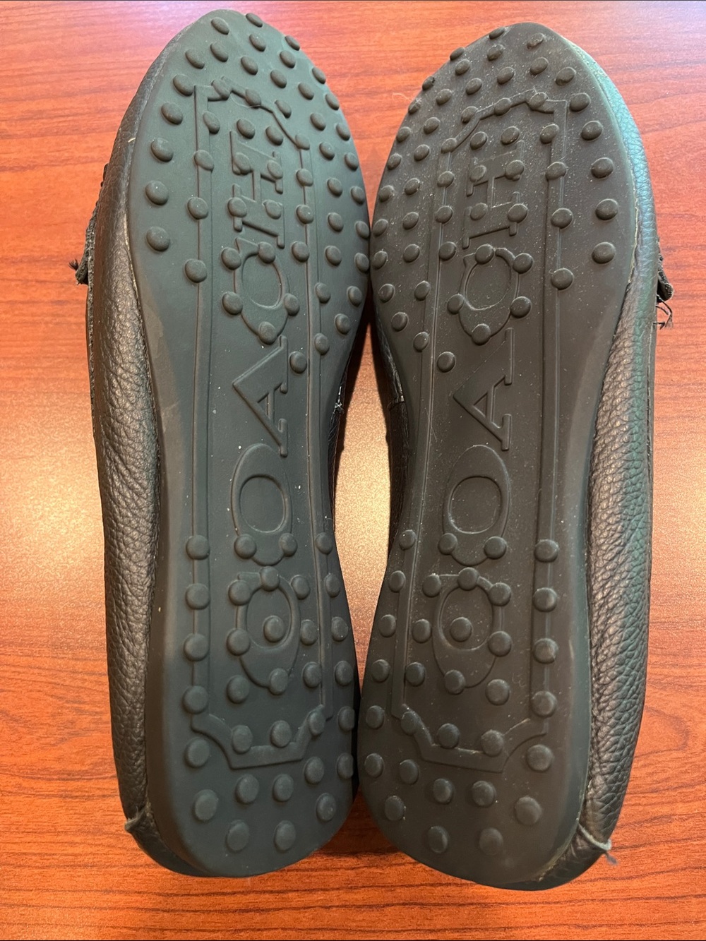 Coach Black Leather Loafers - Picture 5 of 8